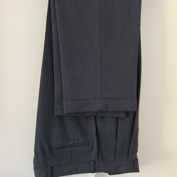 Franco Tassi Suit 40R Charcoal Grey - Picture 6 of 6